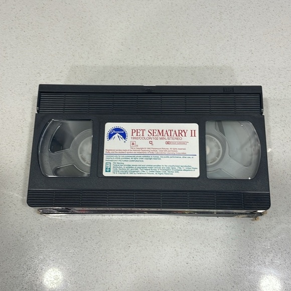 4 Vintage Horror Movie VHS Movies - Picture 15 of 16